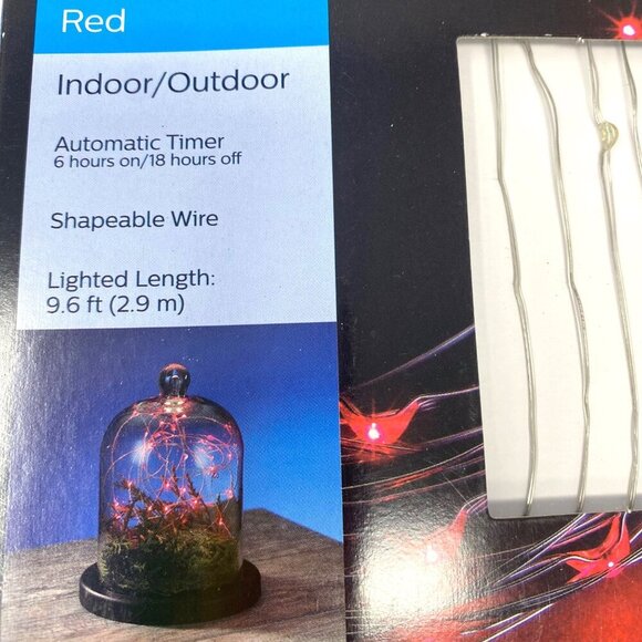 Philips Battery Operated Dewdrop Lights Indoor/Outdoor Decor Various Colors - Picture 3 of 16